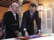 Felipe VI, ante los niños: «No todo está en la Constitución, cada rey imprime su personalidad»