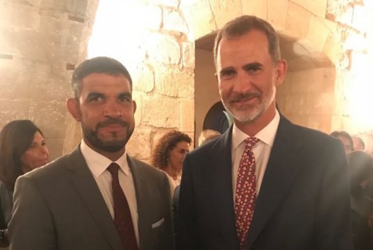 Invitación a la recepción de Sus Majestades los Reyes